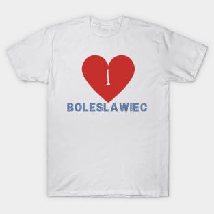 I Love Boleslawiec Red Heart T-Shirt